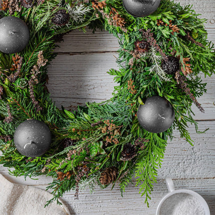 4x Kerzenhalter Silber Kerzenteller Adventskranzstecker Kerzenstecker für Adventskranz