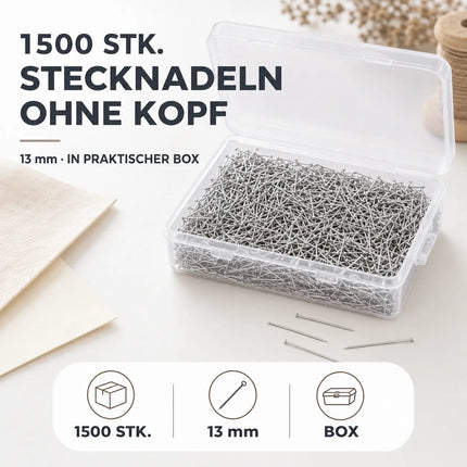 50 gr. ca - 1500 Stk. Reißnagel Stecknadeln Reissnagel Kopfstifte Stecknadel