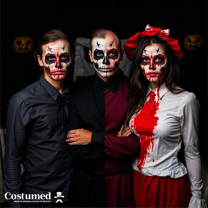 50 ml Fake Blood - Blut - täuschend echt & abwaschbar - Kunstblut - für Halloween & Fasching zum Schminken und Verkleiden