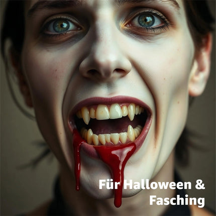 50 ml Kunstblut - Blut - Fake Blood zum Schminken und Verkleiden and Halloween & Fasching - Abwaschbar & täuschend echt