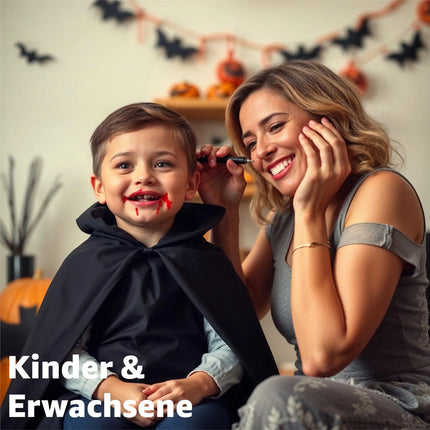 50 ml Kunstblut - Blut - Fake Blood zum Schminken und Verkleiden and Halloween & Fasching - Abwaschbar & täuschend echt