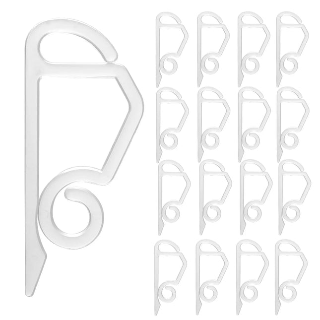 50x Clips Lichtvorhang & Lichterkette Haken Haken Halterung & Befestigung