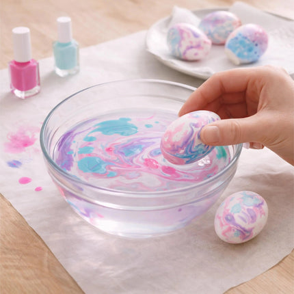 50x Plastikeier 6 cm Ostern – weiße Kunststoffeier zum Bemalen & Basteln – Dekoeier für Deko und Dekoration