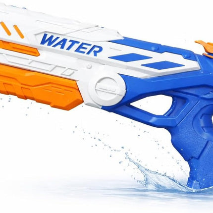 Wasserpistole für Kinder – Wasserspritzpistole & Spritzpistole für Garten, Pool, Strand, Sommer & Kindergeburtstag (XXL Wasserpistole 32.5 cm)