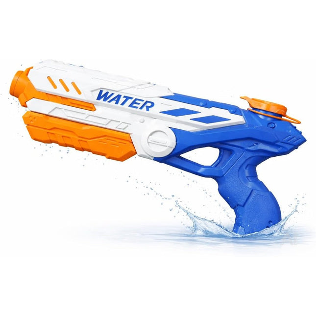 Wasserpistole für Kinder – Wasserspritzpistole & Spritzpistole für Garten, Pool, Strand, Sommer & Kindergeburtstag (XXL Wasserpistole 32.5 cm)