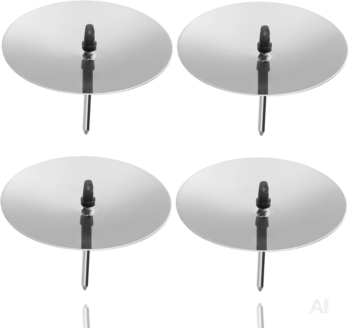 4X Adventskranzstecker 5 cm Kerzenhalter - universell für Kerzen