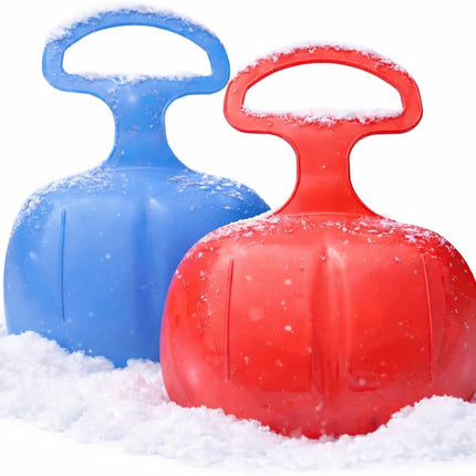 Blaue und rote Poporutscher