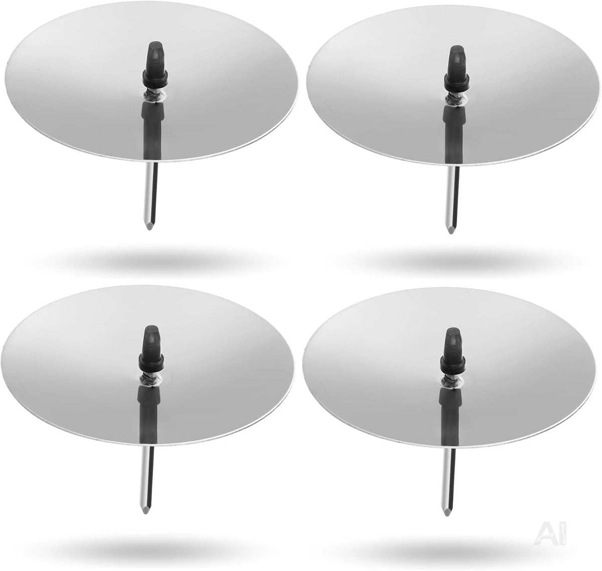 4X Kerzenstecker ca. 5 cm für Kerzen als Kerzenhalter Adventskranzstecker für Adventskranz Weihnachten