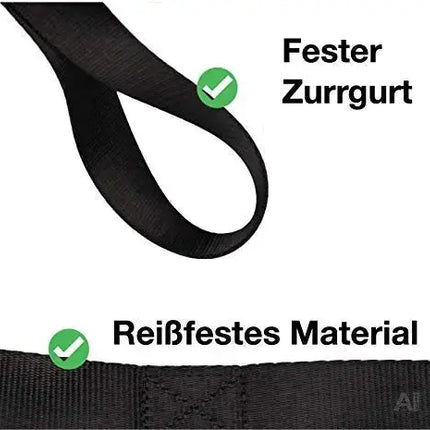 5X Zurrschlaufen - Schlaufen 30 cm Dopelschlaufen Rundschlinge Halteband