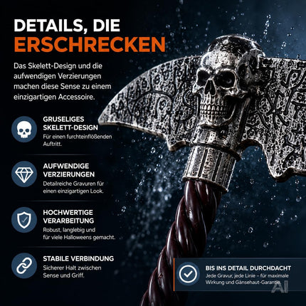 Horror Sense 130 cm – Gruseliges Halloween Kostüm Accessoire