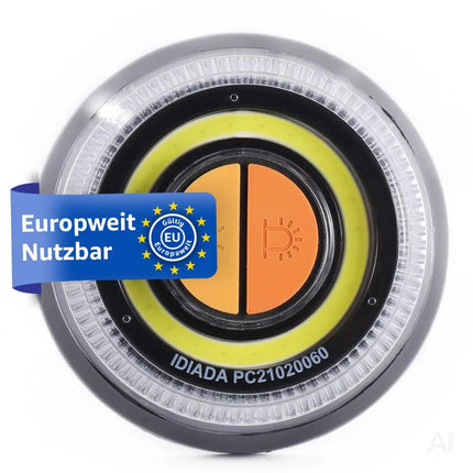 5x Warnleuchte V16 DGT – zugelassenes Notlicht & Warndreieck Ersatz – Pflicht ab 2026 in Spanien – Sicherheitslicht für Auto & Motorrad
