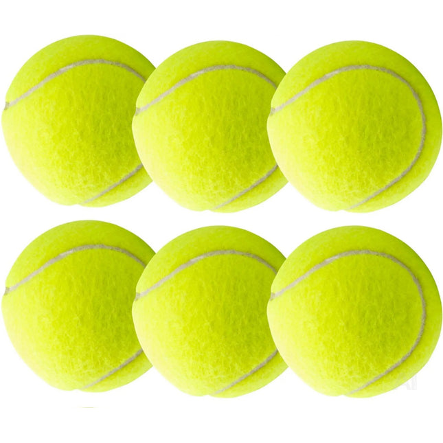 6X Tennisbälle gelb für Training & Wettkampf für Tennis, Sport - Hunde - Waschmaschine