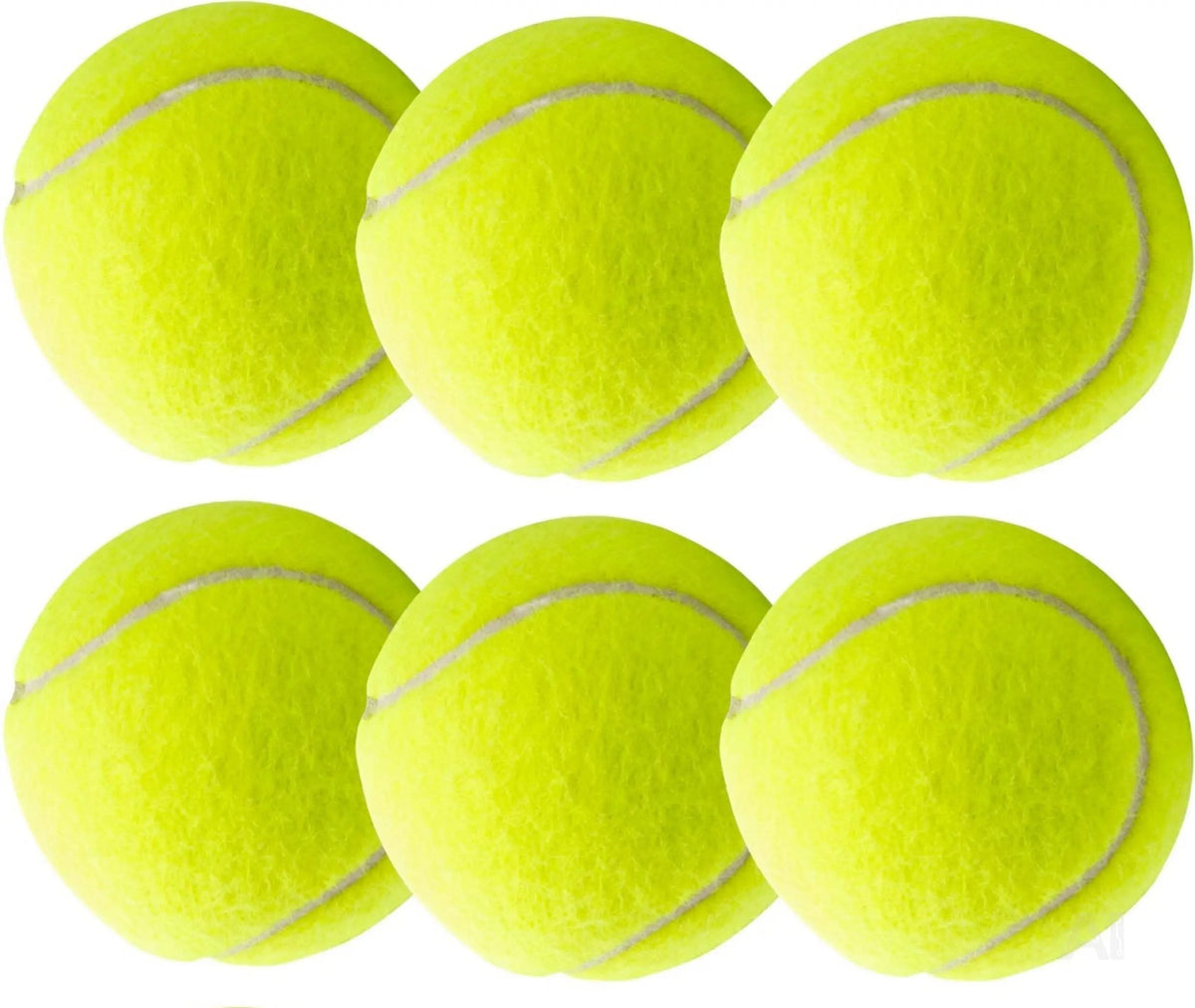 6X Tennisbälle gelb für Training & Wettkampf für Tennis, Sport - Hunde - Waschmaschine
