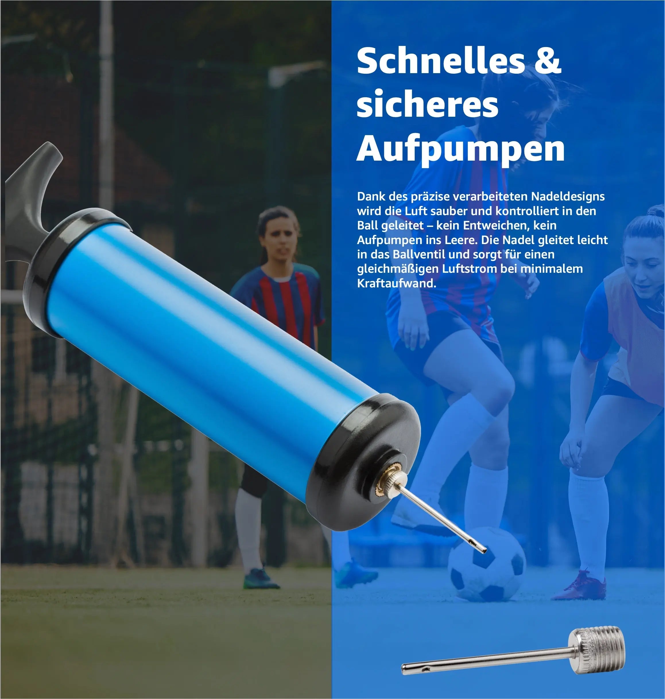 ballpumpe nadel fahrradpumpe Ballnadeln Ersatznadeln