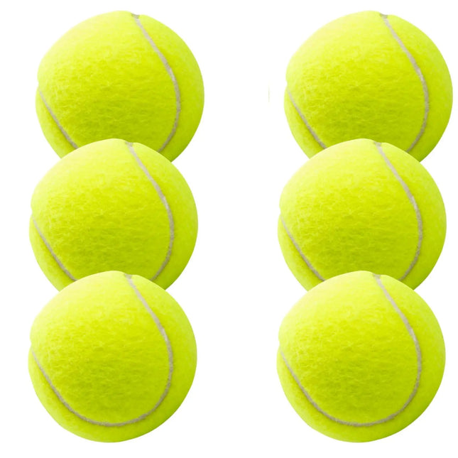 6x Tennisbälle für Wettkampf & Training - Tennisball Tennis gelb für alle Beläge
