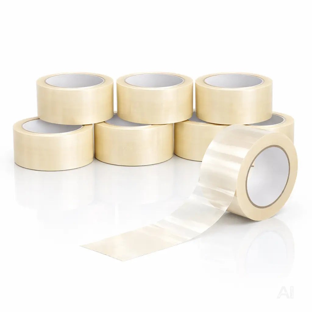 6x transparentes Klebeband 66 Meter extra stark – Packband Paketband Verpackungsband Paketklebeband für Verpackungen wie Pakete & Paketbandabroller