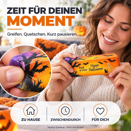 Butter Squishy Halloween 01 in einer kurzen Spielpause