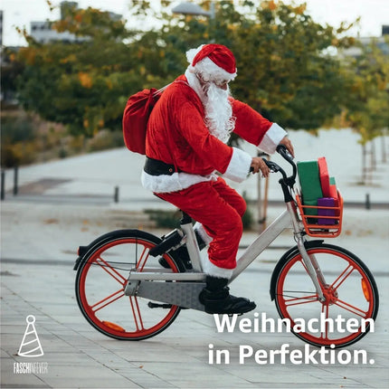8 in 1 Set Santa Claus - Weihnachtsmannkostüm & Nikolauskostüm - für Weihnachten – Detailansicht 5