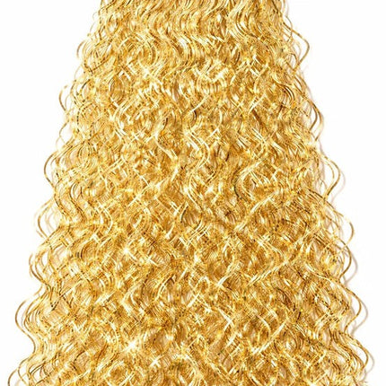 Goldfarbenes Lametta