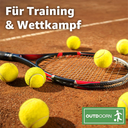 9er Tennisbälle - Wettkampf & Training - Tennisball gelb für Kinder & Hunde & Waschmaschine
