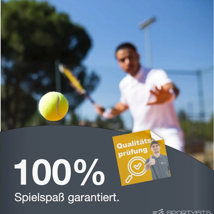 9x Tennisbälle für Wettkampf & Training - Tennisball Tennis gelb für alle Beläge