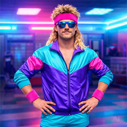 Schweißband – Klassisches Sport-Accessoire für Fasching, Karneval & Retro-Outfits