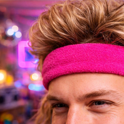 Schweißband – Klassisches Sport-Accessoire für Fasching, Karneval & Retro-Outfits