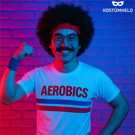 Afro Perücke – Voluminöse Lockenperücke für Fasching, Karneval & Mottopartys (Schwarz)