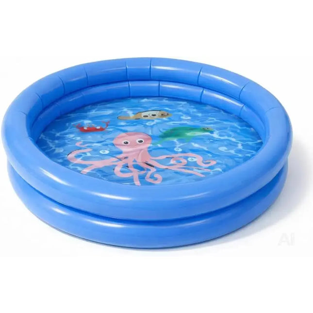 Aufblasbarer Pool rund – Aufstellpool für Kinder & Erwachsene – Gartenpool aus strapazierfähigem