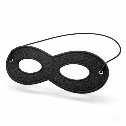 Bandit Maske – Klassisches Kostümaccessoire für Fasching, Karneval & Western-Themen