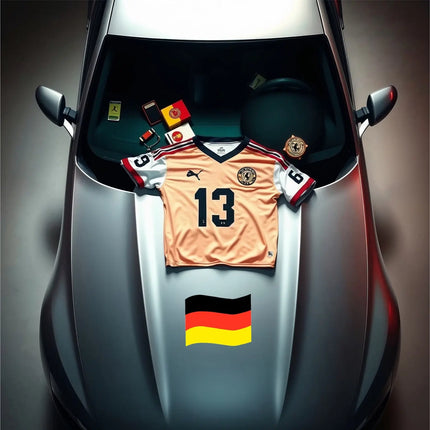Automagnet - Stark magnetisch für Auto - Magnet Deutschland Fanartikel für Fußball EM 2024