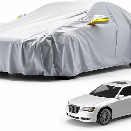 Autoschutzhülle Auto Abdeckung - Car Cover - Autoplane Silber Hülle Plane wasserdicht