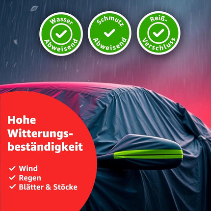 Autoschutzhülle Auto Abdeckung - Car Cover - Autoplane Silber Hülle Plane wasserdicht