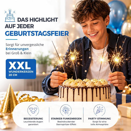 Happysparks Wunderkerzen 28 cm – Amazon-Bild 6