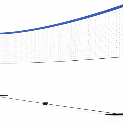 Badmintonnetz 3,1 m faltbar mit Tragetasche – Höhenverstellbares Sportnetz für Volleyball