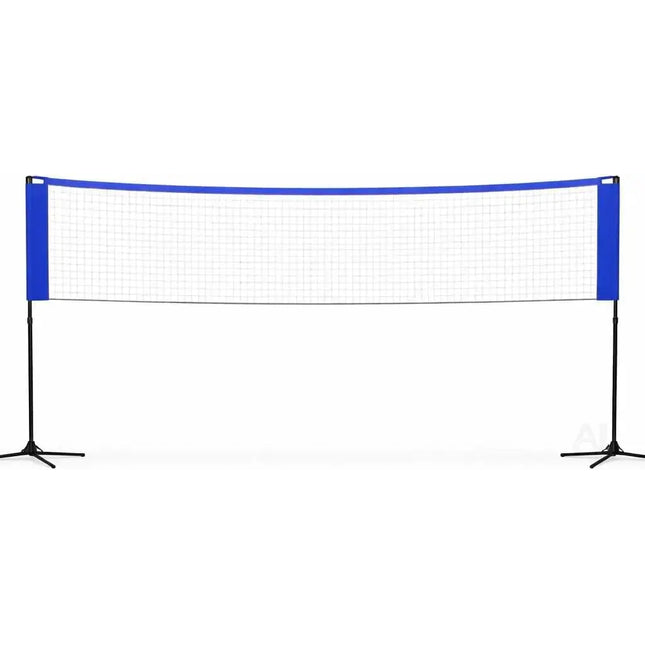 Badmintonnetz 3,1 m mit Tragetasche – Faltbares Freizeitnetz für Tennis, Volleyball