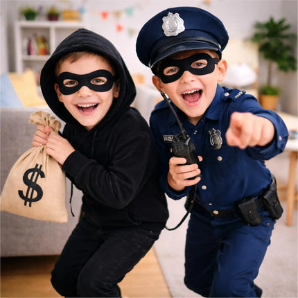 Bandit Maske – Klassisches Kostümaccessoire für Fasching, Karneval & Western-Themen