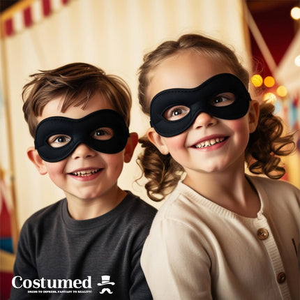 Bandit Maske – Klassisches Kostümaccessoire für Fasching, Karneval & Western-Themen