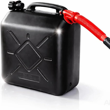 Benzinkanister für Autos mit UN-Zulassung EU – Kraftstoffkanister für Benzin, Diesel & Gefahrstoffe. Mit praktischem Einfüllstutzen und Trichter zum Betanken