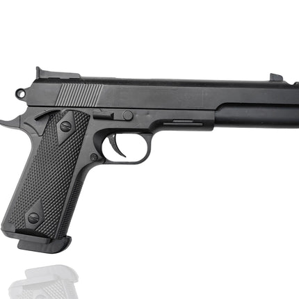 Beretta 25 cm Pistole Spielzeug Zubehör Attrappe für Kostüm Erwachsene & Kinder für Fasching & Karneval Pistole wie Geheimagent (Beretta Modell 25 cm)