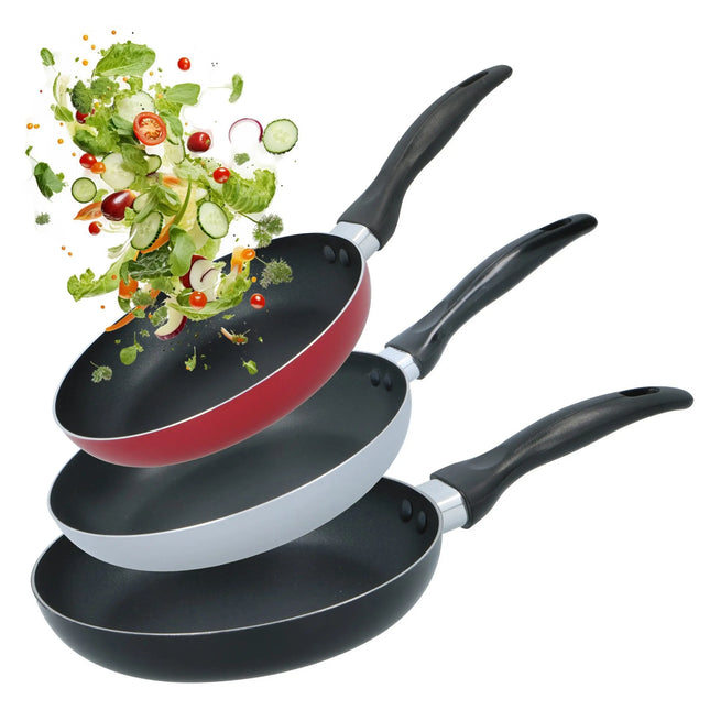 Bratpfanne Pfannenset Induktion 3er Pfanne 20,24,28cm Induktionspfanne