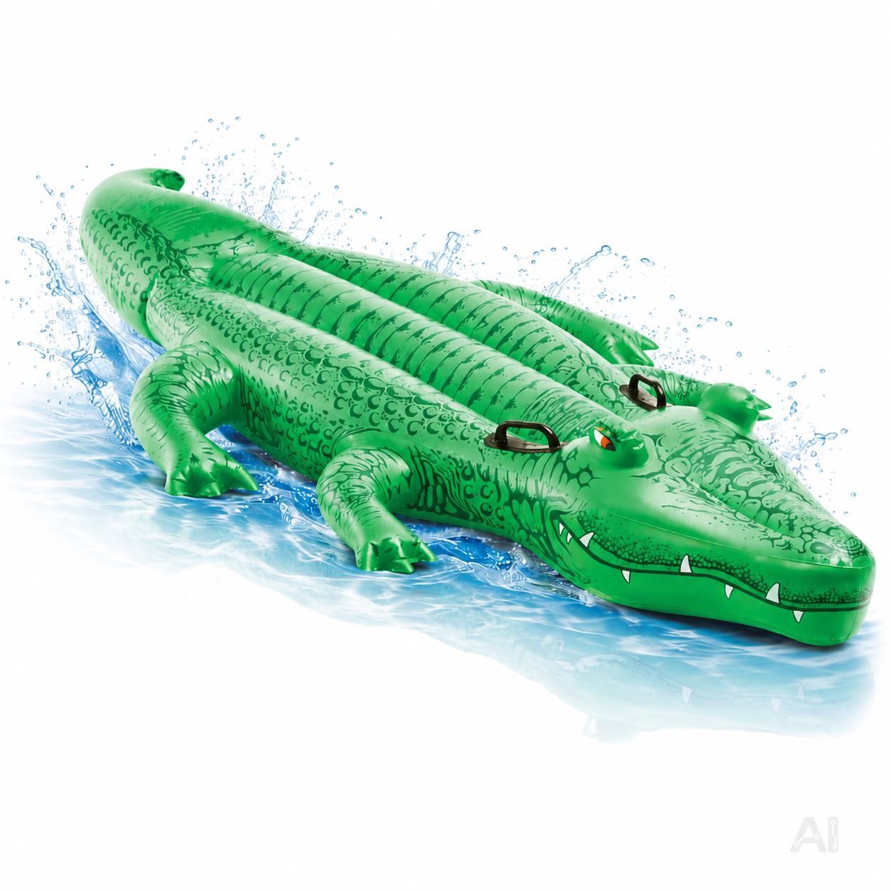XXL Aufblasbare Luftmatratze Schwimmring Tier – XXL Krokodil