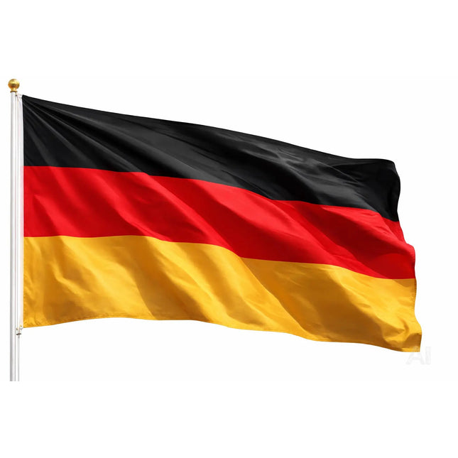 Deutschland Flagge WM 2026 Fahne - Fanartikel Weltmeisterschaft - strapahrzierfähiges Polyester & Metallösen