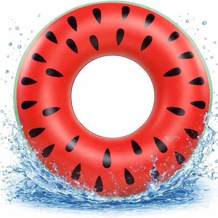 Donut Schwimmring aufblasbar Ø 120 cm – Schwimmreifen für Pool, See, Strand & Wasser