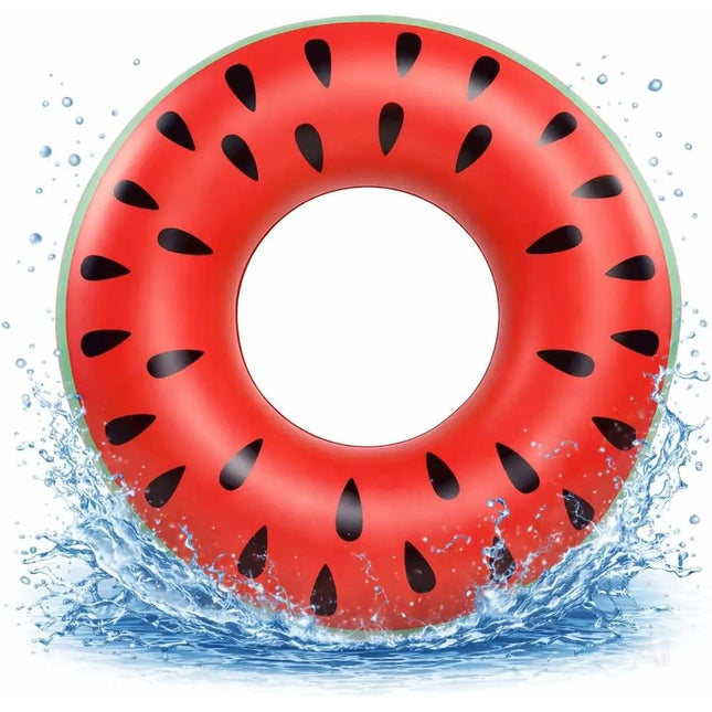 Donut Schwimmring aufblasbar Ø 120 cm – Schwimmreifen für Pool, See, Strand & Wasser