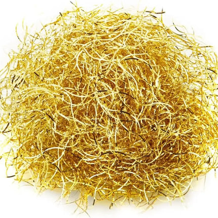Engelshaar für Weihnachten & Advent als Dekoration & Deko ca. 15 Gramm (Gold)