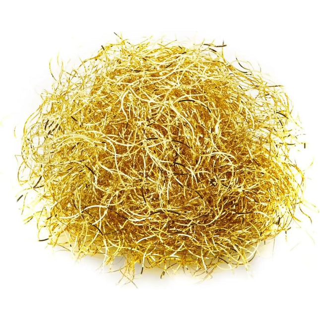 Engelshaar für Weihnachten & Advent als Dekoration & Deko ca. 15 Gramm (Gold)