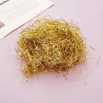 Engelshaar für Weihnachten & Advent als Dekoration & Deko ca. 15 Gramm (Gold)