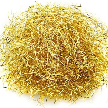 Engelshaar für Weihnachten & Advent als Dekoration & Deko ca. 15 Gramm (Gold)
