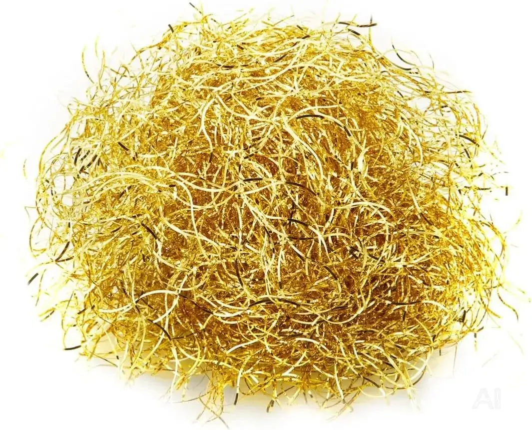 Engelshaar für Weihnachten & Advent als Dekoration & Deko ca. 15 Gramm (Gold)